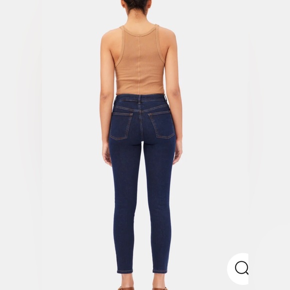 NWT Warp + Weft JFK Skinny Jeans Rinse Wash Denim Sz 26 x 29 New - Picture 6 of 8